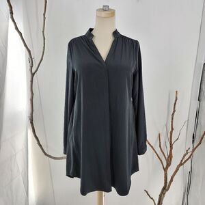 Wren and Willa black shirt dress
